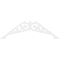 Ekena Millwork Pitch Carrillo Architectural Grade PVC Gable Pediment, 60"W x 22 1/2"H x 1"P (9/12) GPP060X023X100CRL - alternate 3